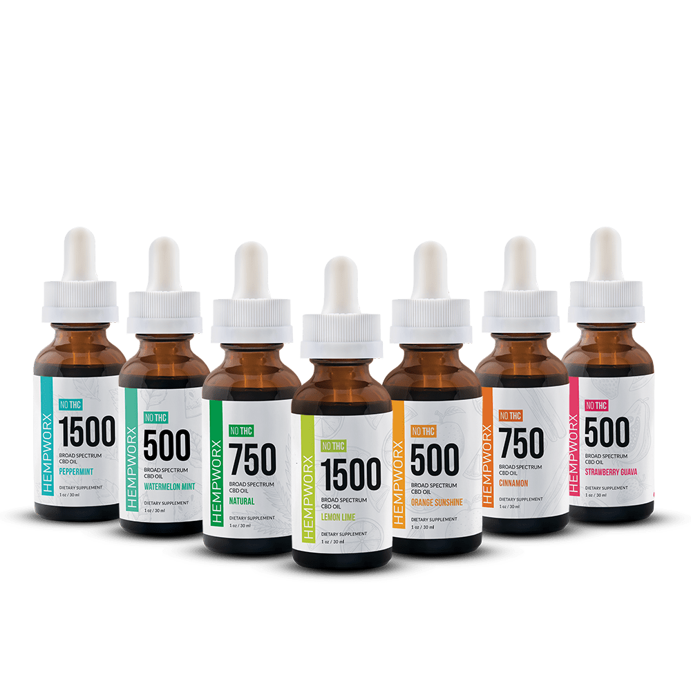 HempWorx Broad Spectrum CBD Oil HempWorx