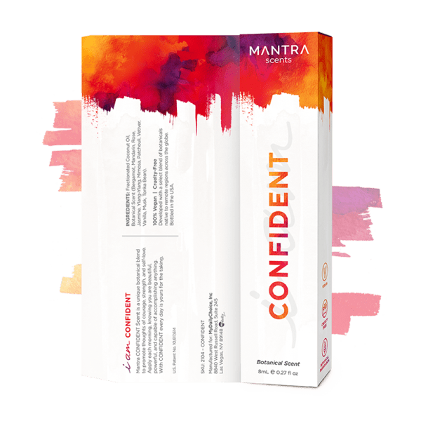 Mantra Scent Confident MyDailyChoice hempworx label