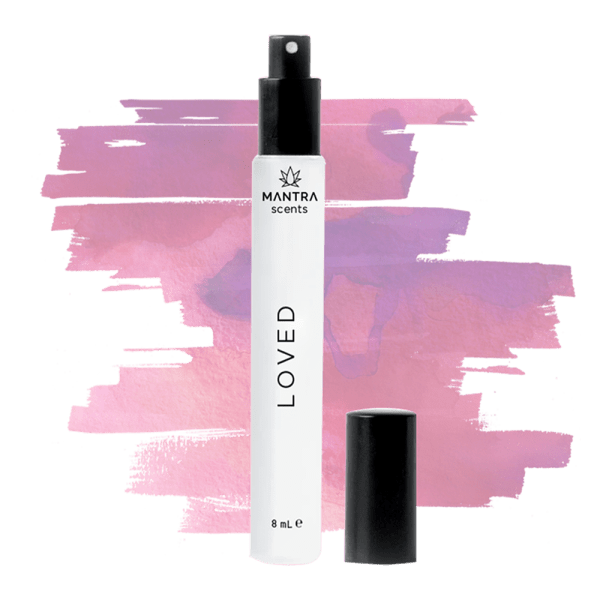 Mantra Scent Loved MyDailyChoice hempworx label