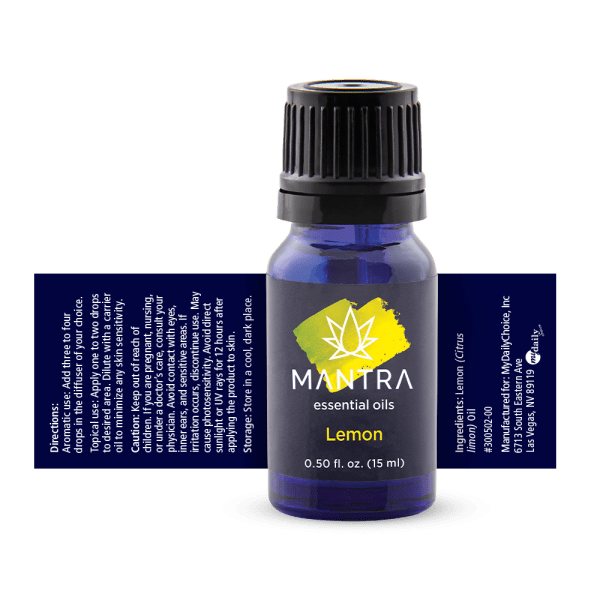 Mantra Essentials Oil - Lemon - Image 2