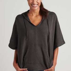 Amelia Hooded Poncho hempworx
