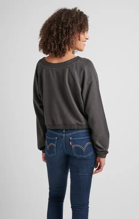 Amelia Shoulder Sweatshirt Hempworx