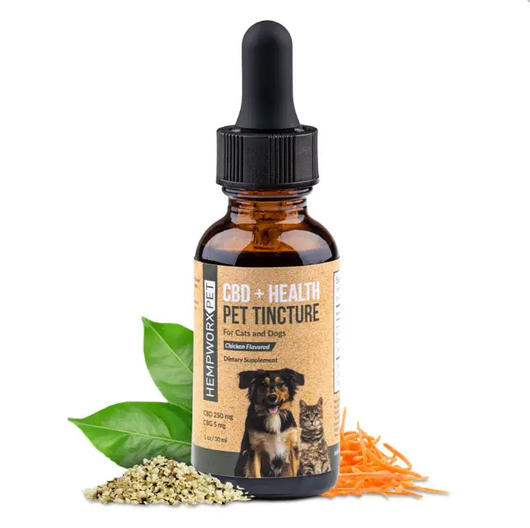 HempWorx Pet CBD Health Tincture HempWorx